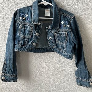 Gymboree blue jean jacket size S.